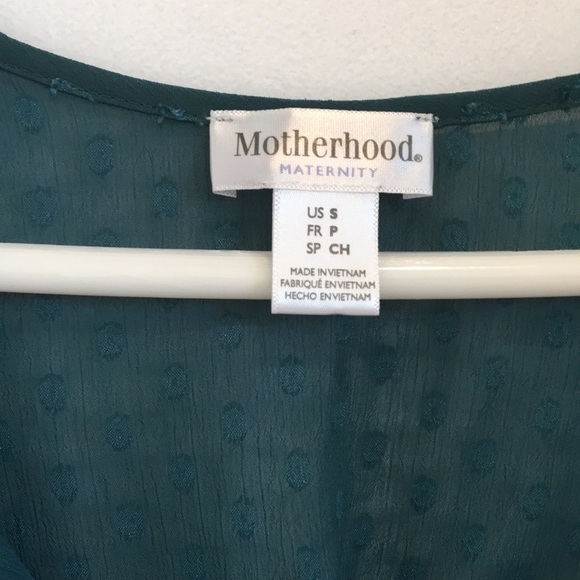 Maternity long sleeve blouse - Picture 2 of 2